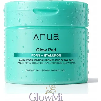Pleťová maska Anua Glow PDRN + hyaluronové disky 180ml (60 ks)