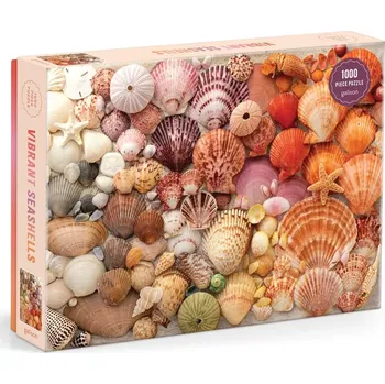 Puzzle Galison Puzzle Zářivé mušle 1000 dílků