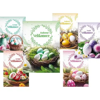 UNIPAP pohlednice velikonoce 126 B UV 1300172 418334