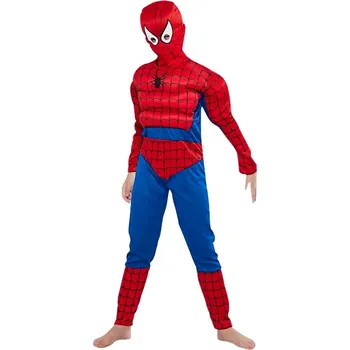 Karnevalový kostým Dětský kostým Svalnatý Spiderman Vel. 122-134/L
