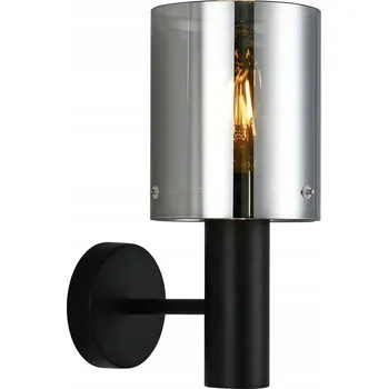 Nástěnné svítidlo Nástěnný reflektor kulatý Italux černý