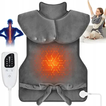 ELEKTRICKÁ DEKA VYHŘÍVACÍ PODLOŽKA VYHŘÍVACÍ MĚKKÁ REGULACE ČASOVAČ OVLADAČ