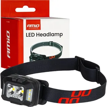 Čelovka Čelovka LED 2xXPG+10SMD 1800mAh SUPER BRIGHT (BATT) AMIO-04668