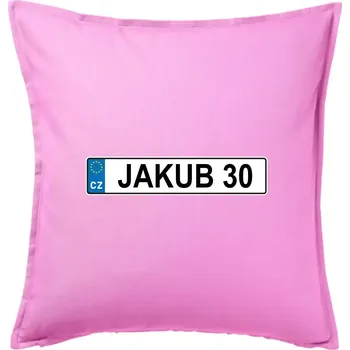 Polštář SPZ Jakub 30 - Polštář 50x50 - 50x50 - Pouze potah ( Růžová )
