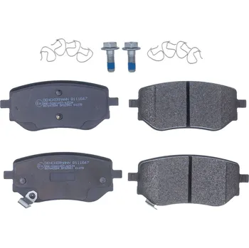 Brzdová destička Sada brzdových destiček, vždy 4 kusy v sadě DENCKERMANN B111647