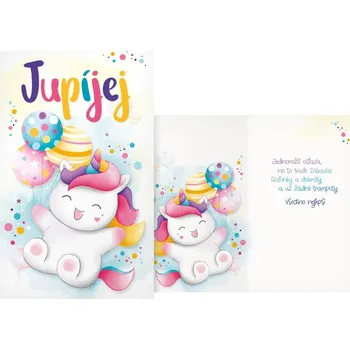 UNIPAP přání dětské M33-106 T PRANI_T_2020 302876