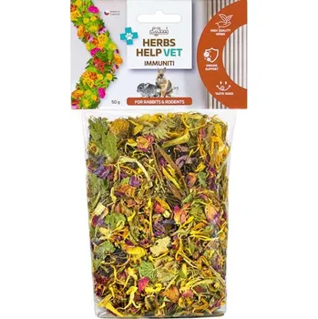 Krmivo pro hlodavce Limara Herbahelp - bylinky imunita 50g