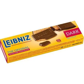 Sušenka "Choco", hořká čokoláda, 200 g, Leibniz 121119