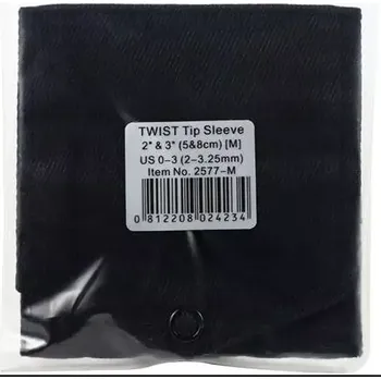 Jehlice ChiaoGoo návlek na ochranu hrotů 5 a 8cm vel.M (ChiaoGoo 2"/3" (5 a 8 cm) [M] Tip Sleeve)