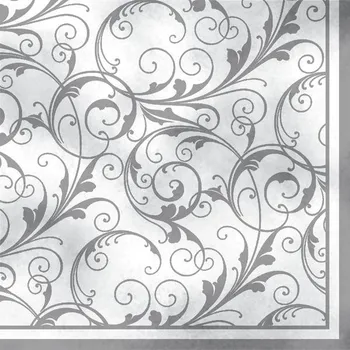 Papírový kapesník Pol-Mak Ubrousky MAKI L (20ks) White & Silver 358075