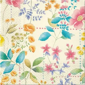 Papírový kapesník Paw Ubrousky PAW Dekor L (20ks) Wild Meadow 373923