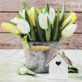 Papírový kapesník UNIPAP ubrousek P 33x33 velikonoce MES200510 2010815 538150