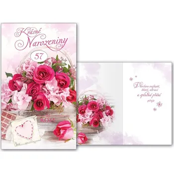 UNIPAP přání k narozeninám otočné M11-476 W PRANI_W_181 302765