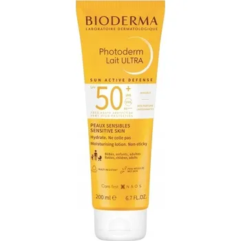 Přípravek na opalování Opalovací krém na celé tělo Bioderma SPF 50, 200 ml