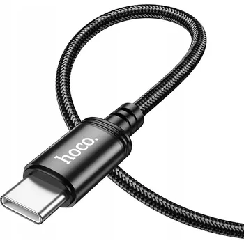 Datový kabel Kabel Hoco USB typ C - USB typ C 1 m černý