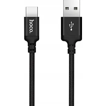 Datový kabel Kabel Hoco USB - USB typ C 2 m černý