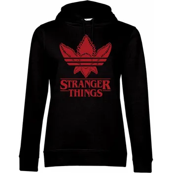 Dámská mikina Clearprint Stranger Things | Demogorgon Černá XL