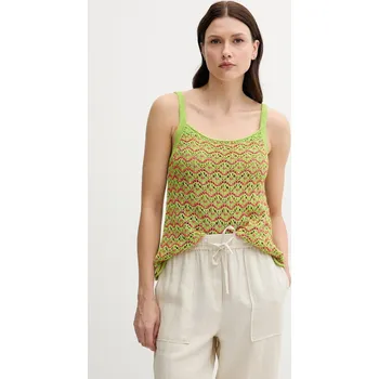 Bavlněný top United Colors of Benetton 1498EH01D zelená 70X, vel. S