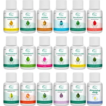 Kosmetická sada AKH SADA KOUPELOVÝCH OLEJŮ 18x20 ml 18x20 ml