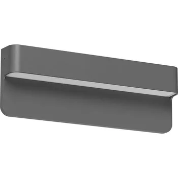 Venkovní osvětlení Redo Venkovní nástěnné LED svítidlo KANT 4,5W, š. 20 cm, IP65, CCT 2700-3000K, 24V Barva: Antracit