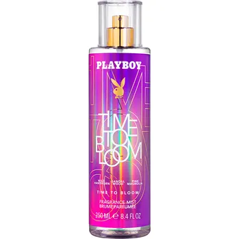 Tělový sprej Playboy Time to Bloom tělový sprej pro ženy - 250 ml