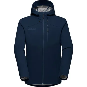 Mammut Mammut Corporate SO Hooded Jacket Men Barva - Velikost: Modrá tmavá - XXL