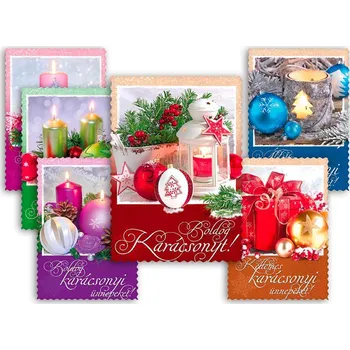 UNIPAP hU Pohlednice vánoční m 145 C výsek 1240800 165951