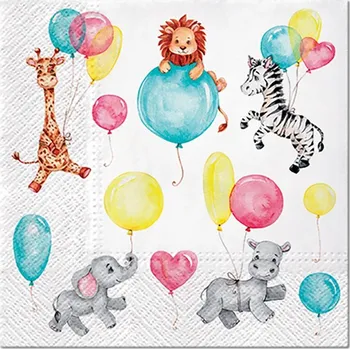 Papírový kapesník Paw Ubrousky PAW L 33x33cm Child Funs 472058