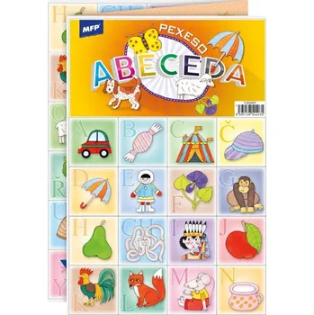 Pexeso UNIPAP pexeso 3xA4 Abeceda 5300897 163407