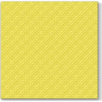 Papírový kapesník Paw Ubrousky PAW Dekor L (20ks) Inspiration Modern (yellow) 357125