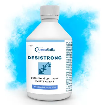 AromaSanity Dezinfekční lecitinová emulze DESISTRONG na ruce 500 ml