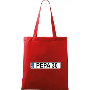 SPZ Pepa 30 - Taška bavlněná - 42 x 38 cm ( Červená )