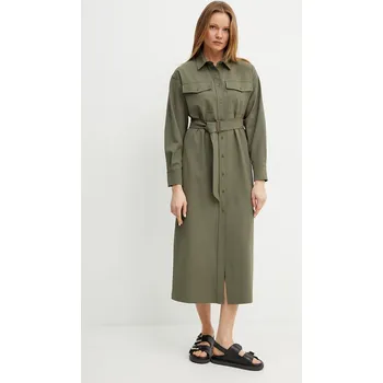 Dámské šaty Šaty z vlněné směsi Weekend Max Mara 2515221071600 zelená 78X, vel. 42