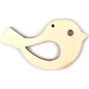 Optys Velikonoční dřevěný výřez - ptáček 7 x 4 cm 442535