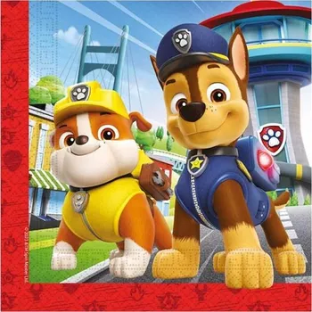 Papírový kapesník Paw Ubrousky 2-vrstvé 33 x 33 cm Paw Patrol 20 ks 542440