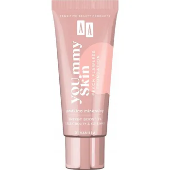 Přípravek na tvář AA YOU.mmy Skin Peach Flawless podkladová báze make-up 01 Vanilla 30 ml