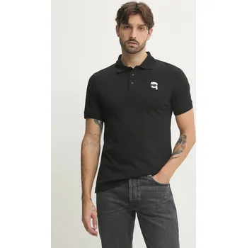 Pánská móda Bavlněné polo tričko Karl Lagerfeld 500224.745710 černá 99X, vel. S