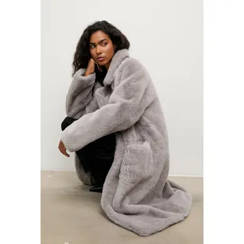 Dámský kabát Kabát Answear.LAB WA25-KPD024 šedá 90X, vel. S