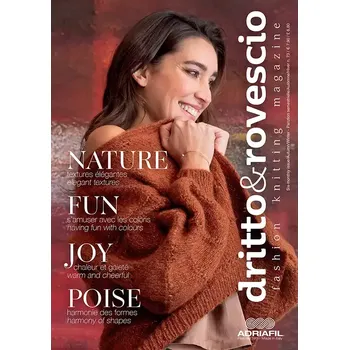 Časopis Dritto & Rovescio 73 (Časopis s návody Adriafil č.73)