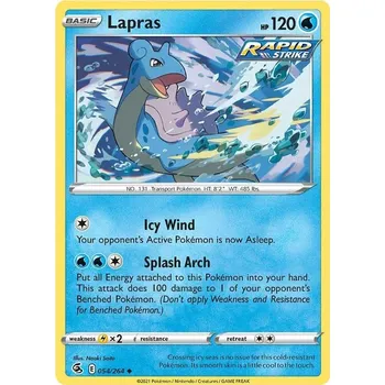 Sběratelská karetní hra Lapras 054/264 - Fusion Strike Typ karty: Non-Holo