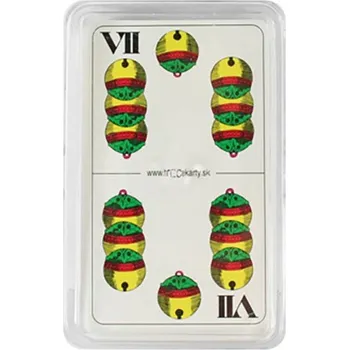 Pexeso NONAME Karty hrací - Sedmové v plastovém boxu 443369