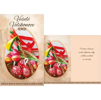 UNIPAP přání Velikonoční malé N02-096 Z PRANI_Z_651 549746