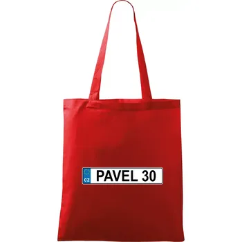 SPZ Pavel 30 - Taška bavlněná - 42 x 38 cm ( Červená )