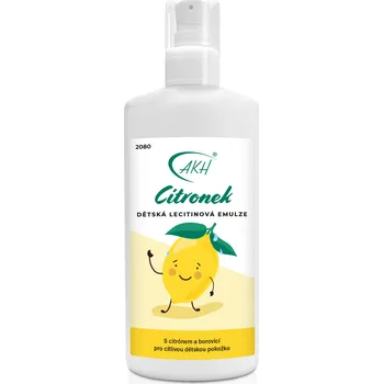 AKH Dětská lecitinová emulze CITRONEK 100 ml
