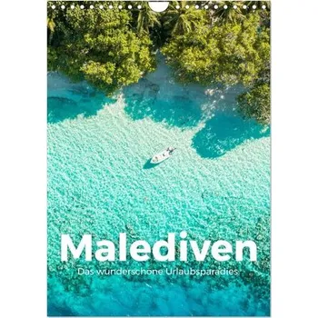 Cestování Malediven - Das wunderschöne Urlaubsparadies. (Wandkalender 2026 DIN A4 hoch), CALVENDO Monatskalender - Fox Scott