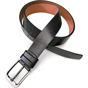 Opasek Kožený opasek černý délka: 122 cm