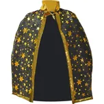 plášť čarodějnický černozlatý 77x124cm 1042274 UNIPAP