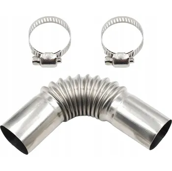 Ventilátor topení a klimatizace Koleno výfukové trubky 24 mm pro naftové topení Webasto