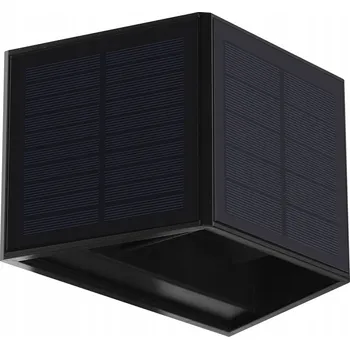 Venkovní osvětlení Venkovní nástěnné svítidlo Eko-Light černé, integrovaný LED zdroj 2 W