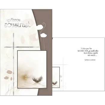 UNIPAP přání kondolenční M13-057 T PRANI_T_1186 302709